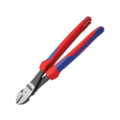 KNIPEX Narzędzia 74 02 250 T BKA 10-calowy nóż o wysokiej dźwigni, uchwyt taśmowy wygodny uchwyt KNIPEX Narzędzia 74 02 250 T BKA 10-calowy nóż o wysokiej dźwigni, uchwyt taśmowy wygodny uchwyt