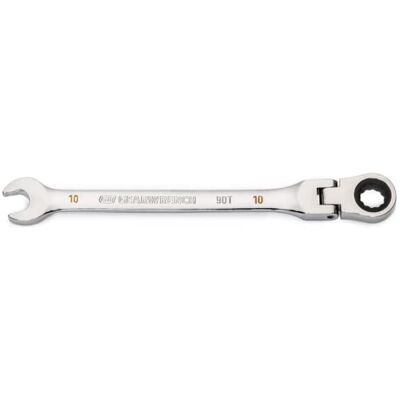 GEARWRENCH 10 mm 4-stopniowy łuk wahadłowy 12-punktowy klucz płasko-oczkowy z grzechotką 86710 GEARWRENCH 10 mm 4-stopniowy łuk wahadłowy 12-punktowy klucz płasko-oczkowy z grzechotką 86710