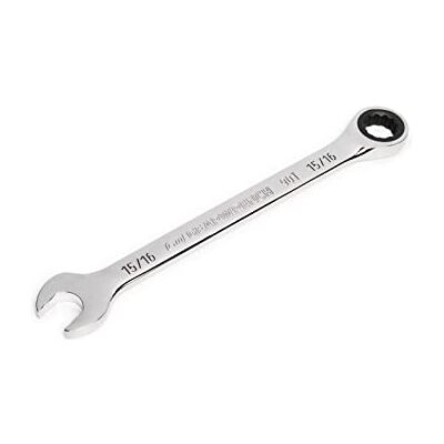 GEARWRENCH 15/16" 4-stopniowy łuk obrotowy 12-punktowy klucz płasko-oczkowy z grzechotką 86952 GEARWRENCH 15/16" 4-stopniowy łuk obrotowy 12-punktowy klucz płasko-oczkowy z grzechotką 86952