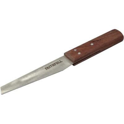 Faithfull KSHOER nóż do butów 115 mm 10 cm z uchwytem z palisandra Faithfull KSHOER nóż do butów 115 mm 10 cm z uchwytem z palisandra