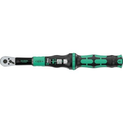 Wera Klucz dynamometryczny Click-Torque Lock A 5, nastawny, z funkcją Torque Lock i grzechotką dwukierunkową, mechanizm dynamometryczny klucza do dokręcania w prawo Wera Klucz dynamometryczny Click-Torque Lock A 5, nastawny, z funkcją Torque Lock i grzechotką dwukierunkową, mechanizm dynamometryczny klucza do dokręcania w prawo