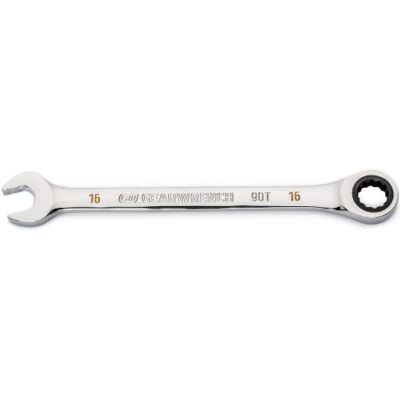 GEARWRENCH 16 mm 4-stopniowy łuk obrotowy, 12-punktowy klucz płasko-oczkowy z grzechotką 86916 GEARWRENCH 16 mm 4-stopniowy łuk obrotowy, 12-punktowy klucz płasko-oczkowy z grzechotką 86916