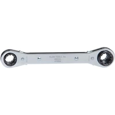 KLEIN TOOLS KT223X4 klucz grzechotkowy Lineman 4 w 1 z gniazdami 1/2, 9/16, 5/8 i 3/4-calowym KLEIN TOOLS KT223X4 klucz grzechotkowy Lineman 4 w 1 z gniazdami 1/2, 9/16, 5/8 i 3/4-calowym