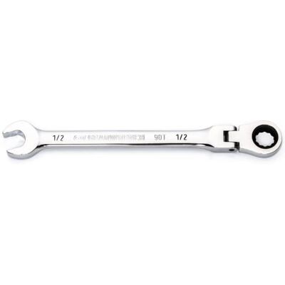 GEARWRENCH 1/2" 4-stopniowy łuk wychylny 12-punktowy klucz płasko-oczkowy z grzechotką 86745 GEARWRENCH 1/2" 4-stopniowy łuk wychylny 12-punktowy klucz płasko-oczkowy z grzechotką 86745