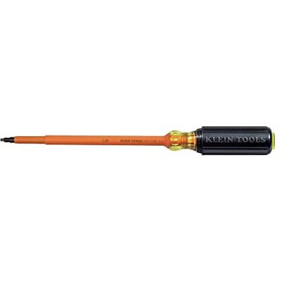 KLEIN TOOLS 662-7-INS #2 śrubokręt izolowany z uchwytem 7-calowym KLEIN TOOLS 662-7-INS #2 śrubokręt izolowany z uchwytem 7-calowym