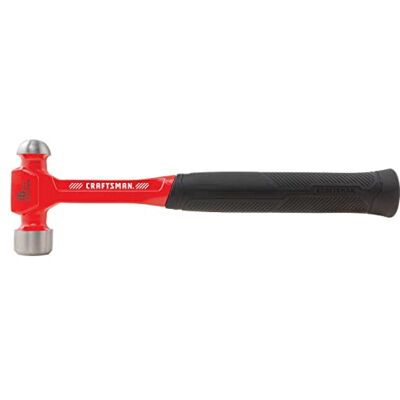Craftsman Młotek kulkowy 473 g zaokrąglona głowica stalowa guma (CMHT54179) Craftsman Młotek kulkowy 473 g zaokrąglona głowica stalowa guma (CMHT54179)