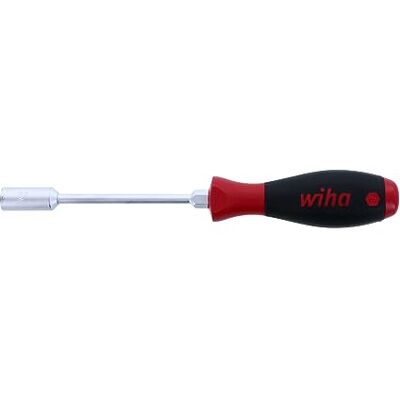 Wiha Śrubokręt SoftFinish® klucz nasadowy z okrągłym ostrzem i nasadką sześciokątną (01095) 10 mm x 125 mm ergonomiczny uchwyt zapewniający mocne obracanie, uniwersalny do przemysłu i rzemiosła Wiha Śrubokręt SoftFinish® klucz nasadowy z okrągłym ostrzem i nasadką sześciokątną (01095) 10 mm x 125 mm ergonomiczny uchwyt zapewniający mocne obracanie, uniwersalny do przemysłu i rzemiosła