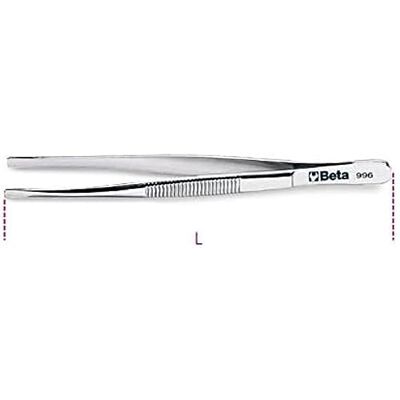 Beta - Pinzetta a becchi diritti - spatula tip - Hand tool Beta - Pinzetta a becchi diritti - spatula tip - Hand tool