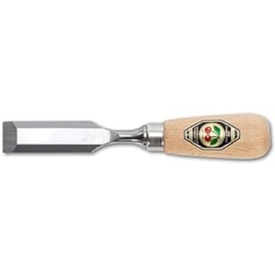 Kirschen Dłuto krótkie (dłuto, dłuto, dłuto) z trzonkiem z białego buku, 12 mm nr 1071012 Kirschen Dłuto krótkie (dłuto, dłuto, dłuto) z trzonkiem z białego buku, 12 mm nr 1071012