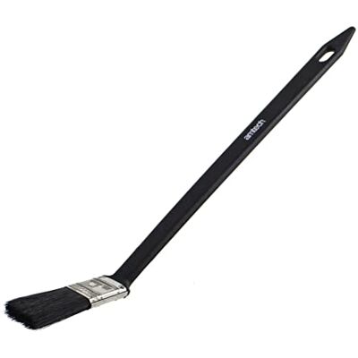 Amtech G4490 pędzel do malowania o długim zasięgu, szczotka do lakieru grzejnika 1,5" (38 mm) konstrukcja bez utraty włosia z uchwytem 30 cm Amtech G4490 pędzel do malowania o długim zasięgu, szczotka do lakieru grzejnika 1,5" (38 mm) konstrukcja bez utraty włosia z uchwytem 30 cm