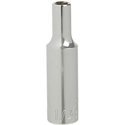 Craftsman CMMT23144 gniazdka, pełne polerowanie, 1/4 cala Craftsman CMMT23144 gniazdka, pełne polerowanie, 1/4 cala