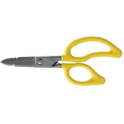 KLEIN TOOLS Uniwersalne nożyczki elektryka 26001, żółte KLEIN TOOLS Uniwersalne nożyczki elektryka 26001, żółte