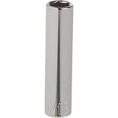 Craftsman Deep Socket, SAE, 1/4-Inch Drive, 5/16-Inch, 6-Point (CMMT43575) Craftsman Deep Socket, SAE, 1/4-Inch Drive, 5/16-Inch, 6-Point (CMMT43575)