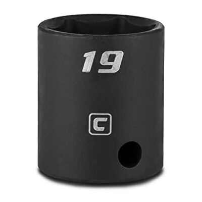 Capri Tools CP53019 19 mm gniazdo udarowe 1/2 napędu Capri Tools CP53019 19 mm gniazdo udarowe 1/2 napędu