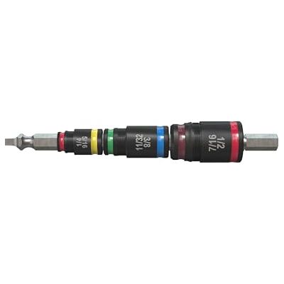 MALCO Zestaw nasadek 7 w 1 C-RHEX® Flip-Bit z 3 łatwymi do czyszczenia, odwracalnymi i piętrowymi nasadkami oznaczonymi kolorami Mocny magnes. Odporność na uderzenia: 3 zintegrowane opcje modelu bitów MALCO Zestaw nasadek 7 w 1 C-RHEX® Flip-Bit z 3 łatwymi do czyszczenia, odwracalnymi i piętrowymi nasadkami oznaczonymi kolorami Mocny magnes. Odporność na uderzenia: 3 zintegrowane opcje modelu bitów