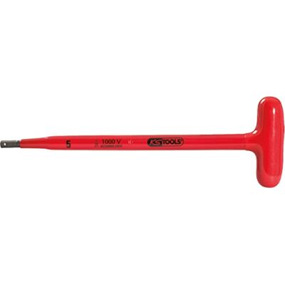 KS Tools 117.1674 Klucz imbusowy kołkowy z uchwytem T z izolacją ochronną, 4x160mm KS Tools 117.1674 Klucz imbusowy kołkowy z uchwytem T z izolacją ochronną, 4x160mm