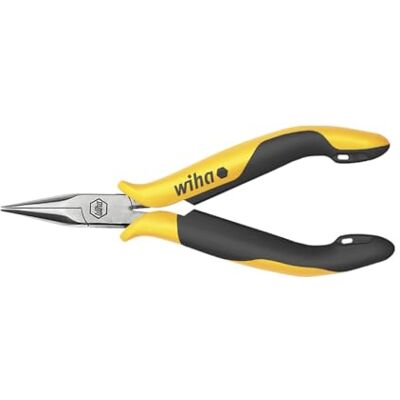 Wiha Pęsety półokrągłe Professional ESD z prostym kształtem 120 mm, 4 3/4" (26799) Wiha Pęsety półokrągłe Professional ESD z prostym kształtem 120 mm, 4 3/4" (26799)