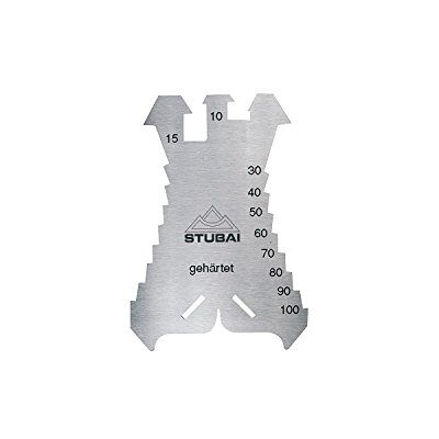 Stubai 278601 szablon do trasowania 1,3 mm, hartowany 140 x 100 mm Stubai 278601 szablon do trasowania 1,3 mm, hartowany 140 x 100 mm