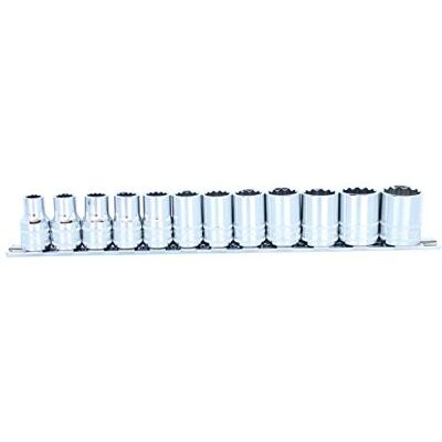 SP Tools , Gniazda szynowe 1/2" 12 boków metrycznych 12 szt., SP20243 SP Tools , Gniazda szynowe 1/2" 12 boków metrycznych 12 szt., SP20243