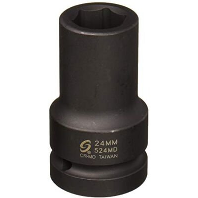 Sunex 524MD 1-calowy napęd 24 mm gniazdo udarowe Sunex 524MD 1-calowy napęd 24 mm gniazdo udarowe