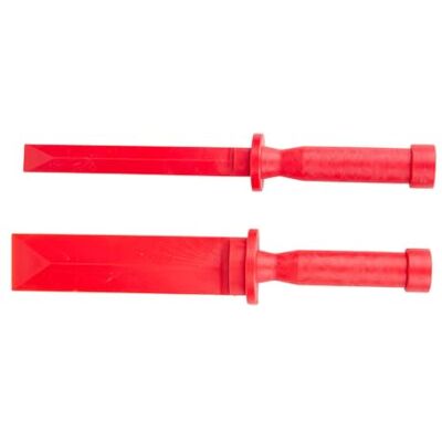 OROK Skrobak z miękkiego tworzywa sztucznego – 2 sztuki – 19 i 38 mm – czyszczenie bez zarysowań OROK Skrobak z miękkiego tworzywa sztucznego – 2 sztuki – 19 i 38 mm – czyszczenie bez zarysowań