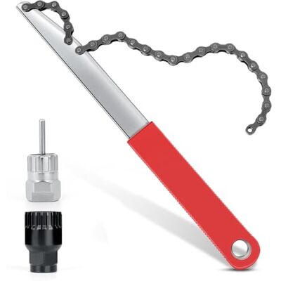 Llave de Cadena para Bicicleta-03 Romon 3-w-1 klucz łańcuchowy do rowerów, usuwanie beli, ściągacz bicz łańcuchowy, demontaż zębatek kasety rowerowej, narzędzie do usuwania kasety, do łańcuchów 8, 9, 10 Llave de Cadena para Bicicleta-03 Romon 3-w-1 klucz łańcuchowy do rowerów, usuwanie beli, ściągacz bicz łańcuchowy, demontaż zębatek kasety rowerowej, narzędzie do usuwania kasety, do łańcuchów 8, 9, 10