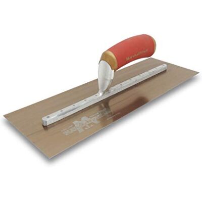 Marshalltown M4681DFDL Duraflex Gold Trowel ze Stali Nierdzewnej z Rękojeścią Durasoft Marshalltown M4681DFDL Duraflex Gold Trowel ze Stali Nierdzewnej z Rękojeścią Durasoft