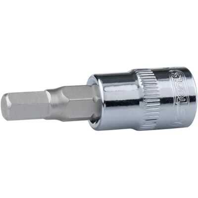 KS Tools 918.1464 CHROMEplus Gniazdo bitu dla srub z lbemwalcowym o gniezdzie 6-katnym, 6mm, 1/4 KS Tools 918.1464 CHROMEplus Gniazdo bitu dla srub z lbemwalcowym o gniezdzie 6-katnym, 6mm, 1/4