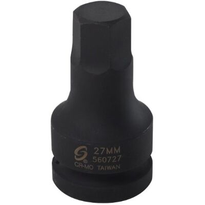 Sunex 560727 gniazdo imbusowe z napędem 1-calowym 27 mm Sunex 560727 gniazdo imbusowe z napędem 1-calowym 27 mm