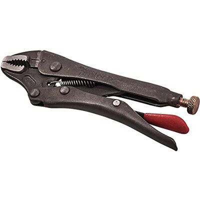 Amtech C1505 Cr-Mo zakrzywione szczypce blokujące szczęki, 12 cm Amtech C1505 Cr-Mo zakrzywione szczypce blokujące szczęki, 12 cm