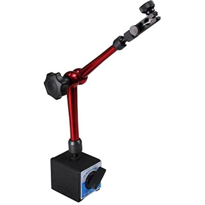 Hardware Factory Store HFS (R) 132 funty/60 kg maks. średnica otworu zaciskowego 8 mm podstawa magnetyczna regulowana metalowa uchwyt wskaźnika testowego poziom cyfrowy 35,5 cm stojak na narzędzia Hardware Factory Store HFS (R) 132 funty/60 kg maks. średnica otworu zaciskowego 8 mm podstawa magnetyczna regulowana metalowa uchwyt wskaźnika testowego poziom cyfrowy 35,5 cm stojak na narzędzia