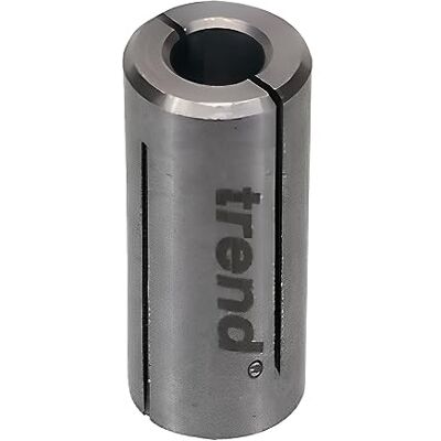 Trend Tuleja tulei zaciskowej, tuleja redukcyjna od 6 mm do 12,7 mm do mniejszych frezów trzpieniowych, CLT/SLV/6127 Trend Tuleja tulei zaciskowej, tuleja redukcyjna od 6 mm do 12,7 mm do mniejszych frezów trzpieniowych, CLT/SLV/6127