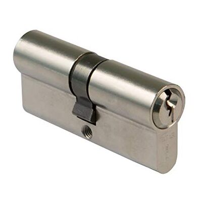 Amig Cylinder bezpieczeństwa Blokada drzwi Podwójny cylinder sprzęgła Przeciwuderzeniowe i przeciwwiertnicze Zawiera 3 klucze Srebro matowe Pomiary: 80 (40-40 mm) Amig Cylinder bezpieczeństwa Blokada drzwi Podwójny cylinder sprzęgła Przeciwuderzeniowe i przeciwwiertnicze Zawiera 3 klucze Srebro matowe Pomiary: 80 (40-40 mm)