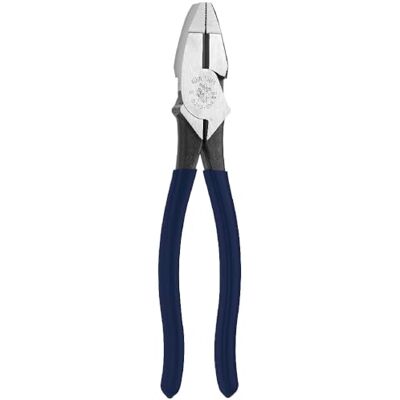 KLEIN TOOLS D213-8NE Lineman's szczypce, 20 cm, niebieski uchwyt KLEIN TOOLS D213-8NE Lineman's szczypce, 20 cm, niebieski uchwyt
