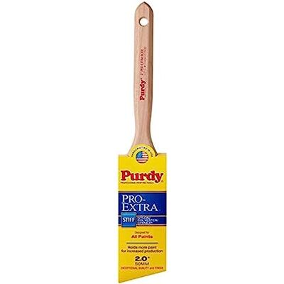 Purdy Pro-Extra Glide Nylon/Poliester/Chinex Szczotka kątowa Szarfa, Mieszana, Wielokolorowa, 5 cm Purdy Pro-Extra Glide Nylon/Poliester/Chinex Szczotka kątowa Szarfa, Mieszana, Wielokolorowa, 5 cm