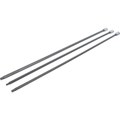 BGS 4224 Zestaw nasadek do bitów długość 800 mm gniazdo czworokątne 12,5 mm (1/2") wieloklin wewnętrzny (do XZN) do VAG 3 szt. BGS 4224 Zestaw nasadek do bitów długość 800 mm gniazdo czworokątne 12,5 mm (1/2") wieloklin wewnętrzny (do XZN) do VAG 3 szt.