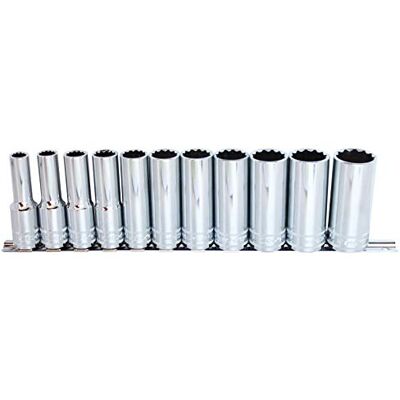 SP Tools SP20340 Długie tuleje szynowe 1/2" 12 boków metrycznych 12 szt. Zaprojektowane dla profesjonalistów grzechotki gniazda Akcesoria Nasadki 1/2'' SP Tools SP20340 Długie tuleje szynowe 1/2" 12 boków metrycznych 12 szt. Zaprojektowane dla profesjonalistów grzechotki gniazda Akcesoria Nasadki 1/2''