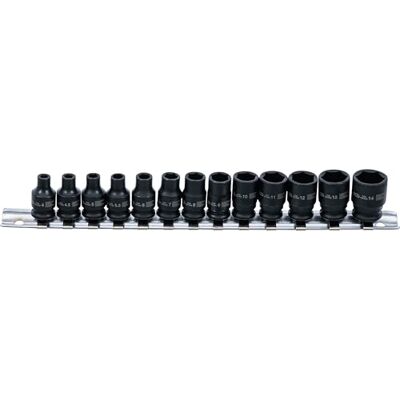 BGS 5296 Zestaw nasadek udarowych sześciokątnych 6,3 mm (1/4") 4-14 mm 13 szt. BGS 5296 Zestaw nasadek udarowych sześciokątnych 6,3 mm (1/4") 4-14 mm 13 szt.