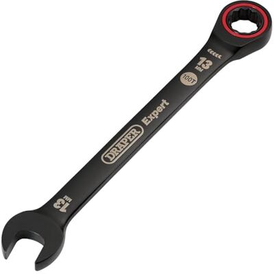Draper 03884 Expert HI-TORQ metryczny klucz płasko-oczkowy, 13 mm, czarny Draper 03884 Expert HI-TORQ metryczny klucz płasko-oczkowy, 13 mm, czarny