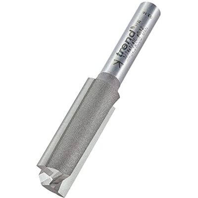 Fresa Profesjonalna Prosta z Dwoma Ostrzami - 12mm Średnica Fresa Profesjonalna Prosta z Dwoma Ostrzami - 12mm Średnica