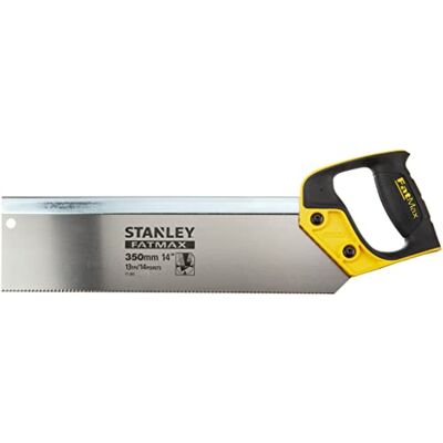 Stanley Piła tylna FatMax (długość 350 mm, 13 zębów/cale, wzmocnione plecy, tworzywo sztuczne ABS, ergonomiczny uchwyt) 2-17-202 Stanley Piła tylna FatMax (długość 350 mm, 13 zębów/cale, wzmocnione plecy, tworzywo sztuczne ABS, ergonomiczny uchwyt) 2-17-202