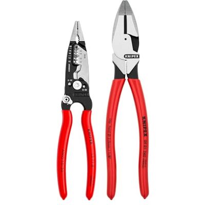 KNIPEX 2 Pc Electrical Set (9K0080148US) KNIPEX 2 Pc Electrical Set (9K0080148US)
