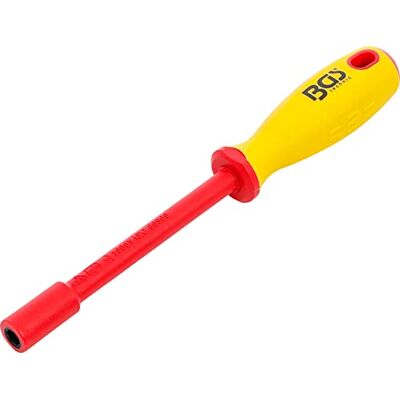 BGS 71087 Wkrętak nasadowy VDE sześciokątny 7 mm długość ostrza 125 mm BGS 71087 Wkrętak nasadowy VDE sześciokątny 7 mm długość ostrza 125 mm