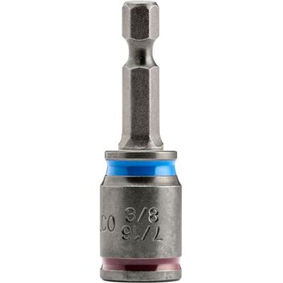 Malco MSHC3 SAE 3/8" & 7/16" 2in, 4in or 6 in. Shaft Lengths Cleanable, Reversible, Magnetic Impact Rated Hex Nut Driver Flip Bit Flip Socket (2 In., 1, Count) Malco MSHC3 SAE 3/8" & 7/16" 2in, 4in or 6 in. Shaft Lengths Cleanable, Reversible, Magnetic Impact Rated Hex Nut Driver Flip Bit Flip Socket (2 In., 1, Count)