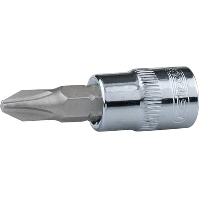 KS Tools 918.1681 CHROMEplus Gniazdo bitów dla wkretów z rowkiem krzyzowym PZ, PZ2, 1/2 KS Tools 918.1681 CHROMEplus Gniazdo bitów dla wkretów z rowkiem krzyzowym PZ, PZ2, 1/2