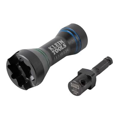 KLEIN TOOLS NRHDM Zestaw mini nasadek udarowych 5 w 1, 1/4 cala, 1-calowy, potrójne kwadratowe gniazdo bitowe 1-1/8 cala z małymi i dużymi gniazdami wyrównującymi KLEIN TOOLS NRHDM Zestaw mini nasadek udarowych 5 w 1, 1/4 cala, 1-calowy, potrójne kwadratowe gniazdo bitowe 1-1/8 cala z małymi i dużymi gniazdami wyrównującymi