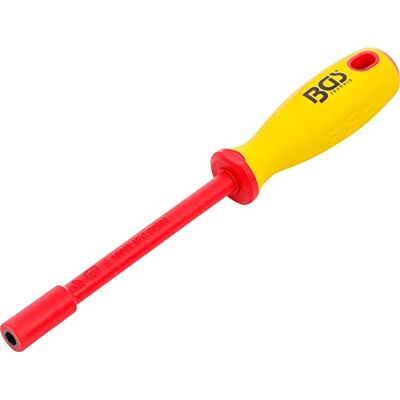 BGS 71086 Wkrętak nasadowy VDE sześciokątny 6 mm długość ostrza 125 mm BGS 71086 Wkrętak nasadowy VDE sześciokątny 6 mm długość ostrza 125 mm