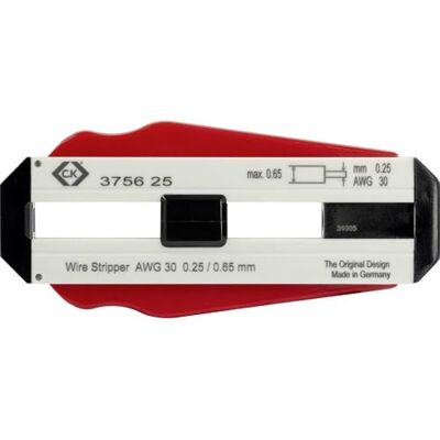 C.K T3756 25 narzędzie do zdejmowania izolacji drutowej 30 AWG, 0,25 mm C.K T3756 25 narzędzie do zdejmowania izolacji drutowej 30 AWG, 0,25 mm