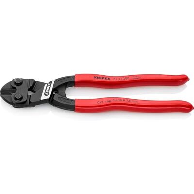 KNIPEX CoBolt Kompaktowe szczypce tnące przegubowe z tworzywa sztucznego, powlekane 200 mm, 71 31 200 KNIPEX CoBolt Kompaktowe szczypce tnące przegubowe z tworzywa sztucznego, powlekane 200 mm, 71 31 200