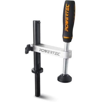 POWERTEC 71530 Workbench Holdfast Clamp for Woodworking, Adjustable Hold Down Clamping, Bench Dog Clamp for 3/4 Inch (19mm) Dog Hole MFT Table, 1 Pack POWERTEC 71530 Workbench Holdfast Clamp for Woodworking, Adjustable Hold Down Clamping, Bench Dog Clamp for 3/4 Inch (19mm) Dog Hole MFT Table, 1 Pack
